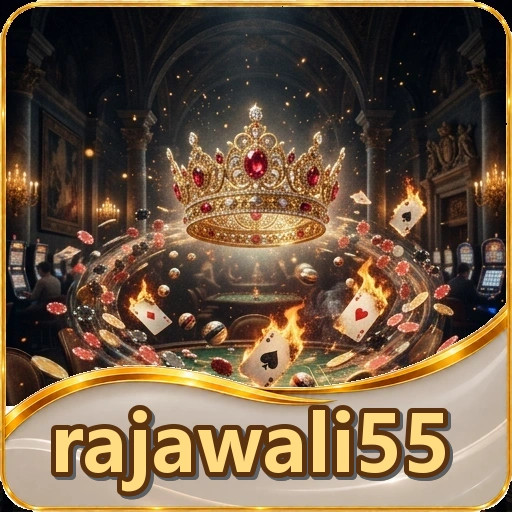 Tampilan menu katalog game rajawali55 di Android